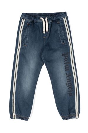 denim cotton jeans PALM ANGELS KIDS | PBYB004F24DEN0014545